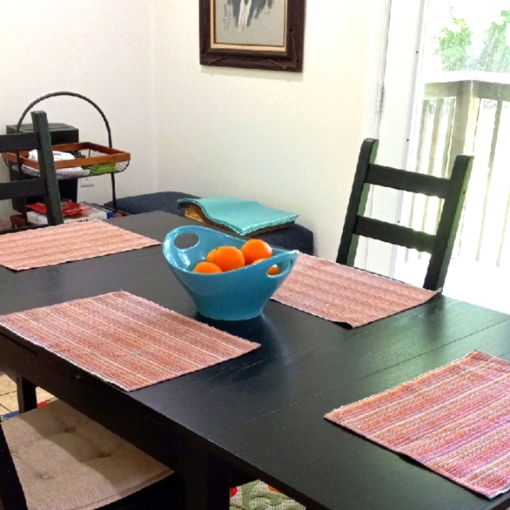 Eight Colorful Placemats